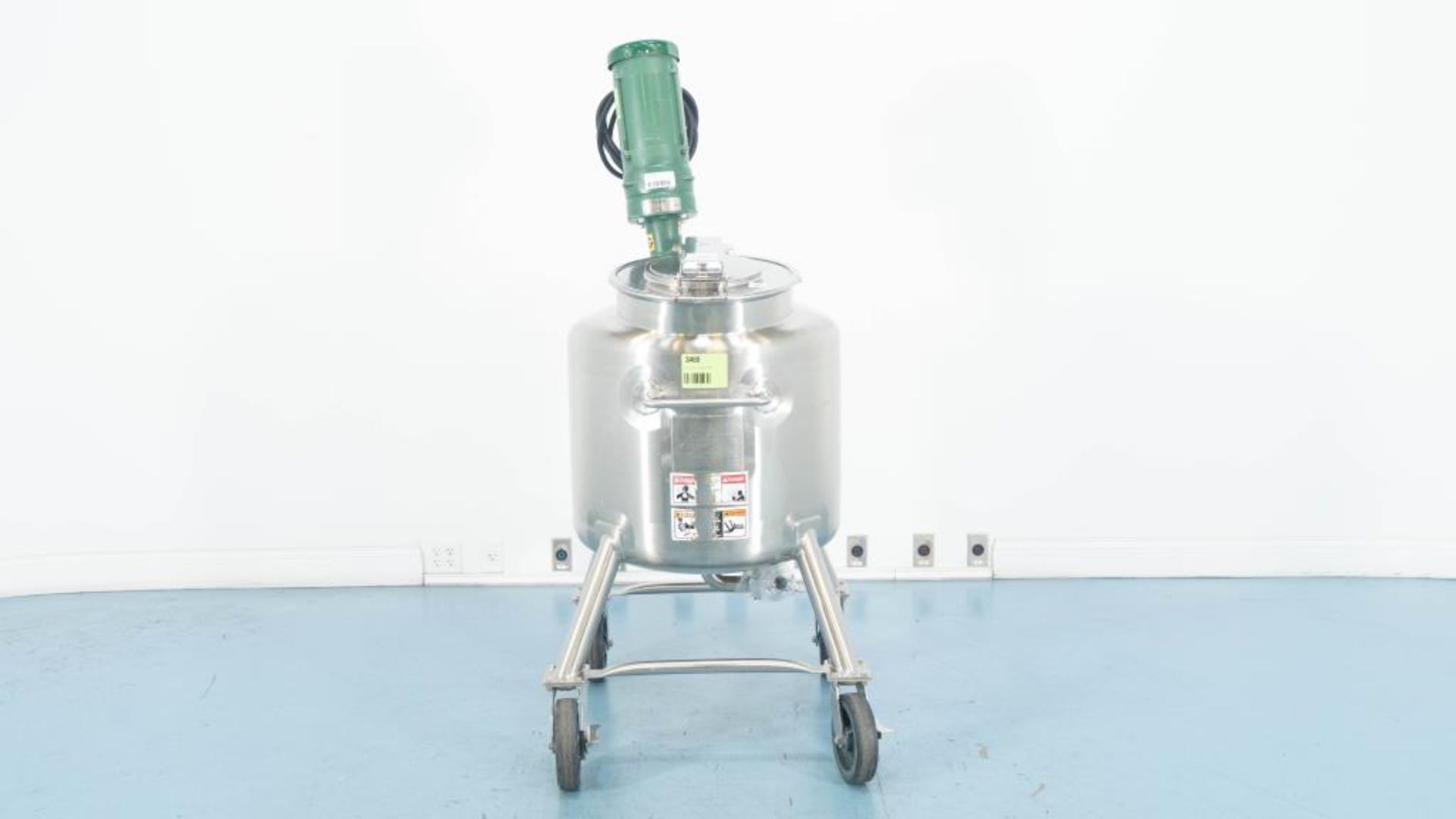 Walker 35 Gallon Stainless Steel Mixing Tank