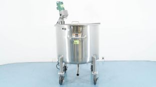 Walker 150 Gallon Stainless Steel Mixing Tank