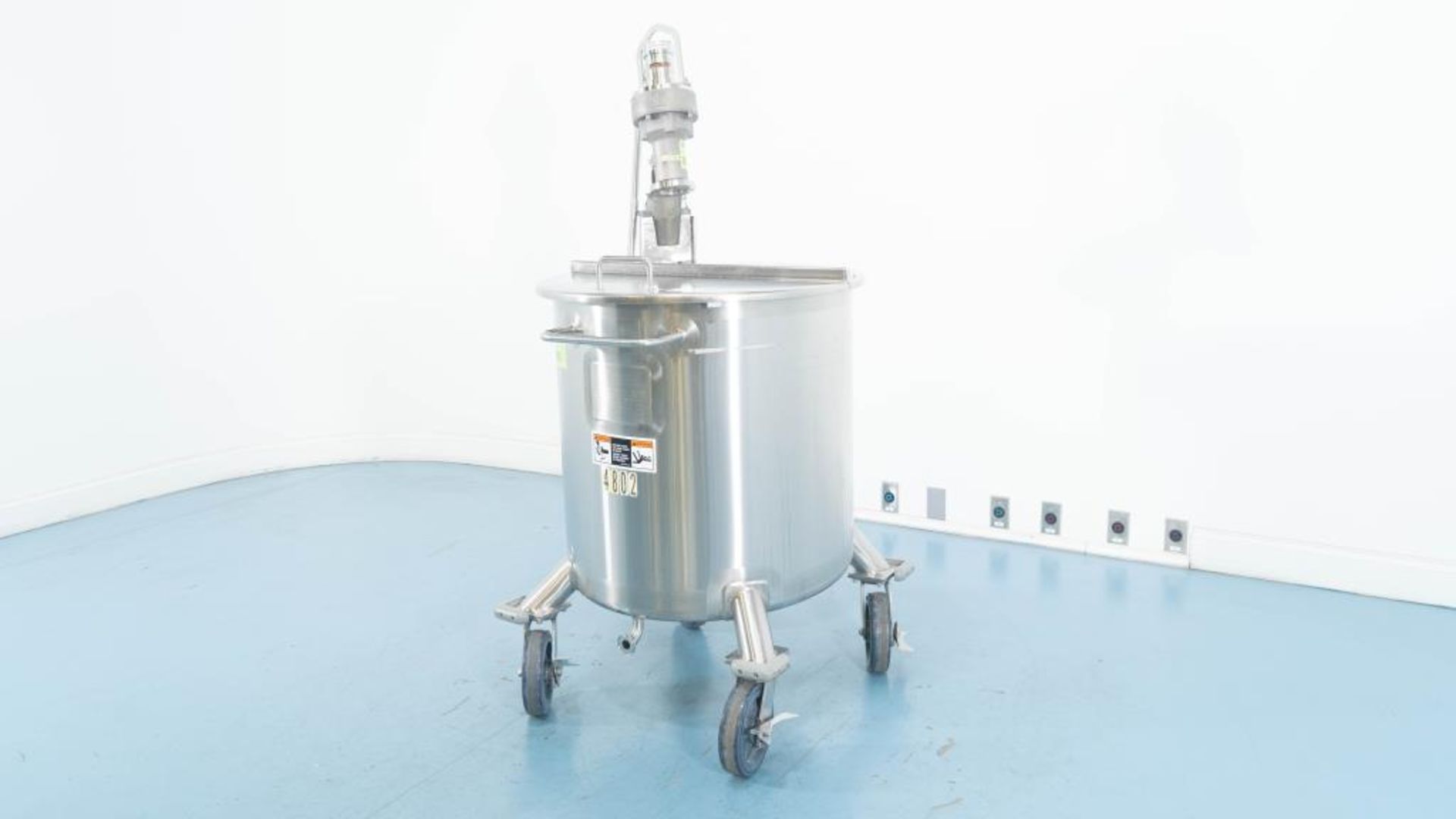 Walker 65 Gallon Stainless Steel Mixing Tank - Image 2 of 13