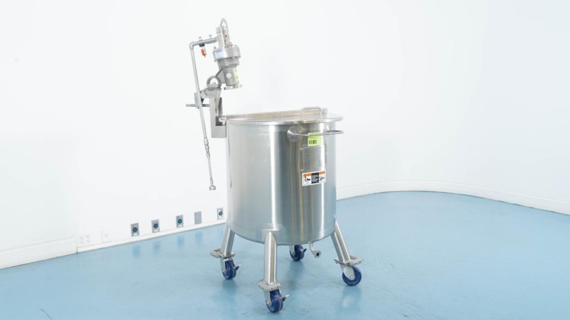 Walker 65 Gallon Stainless Steel Mixing Tank - Image 3 of 13