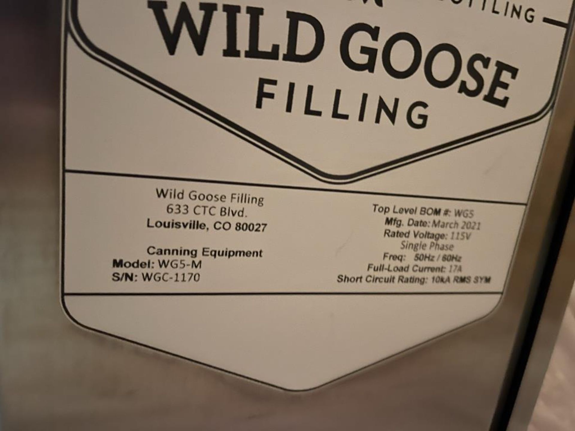 Wild Goose Filling Canning Line - Image 3 of 5