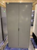 Uline Gray Storage Cabinet