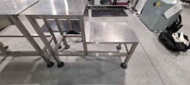 Stainless Steel Two Level Table