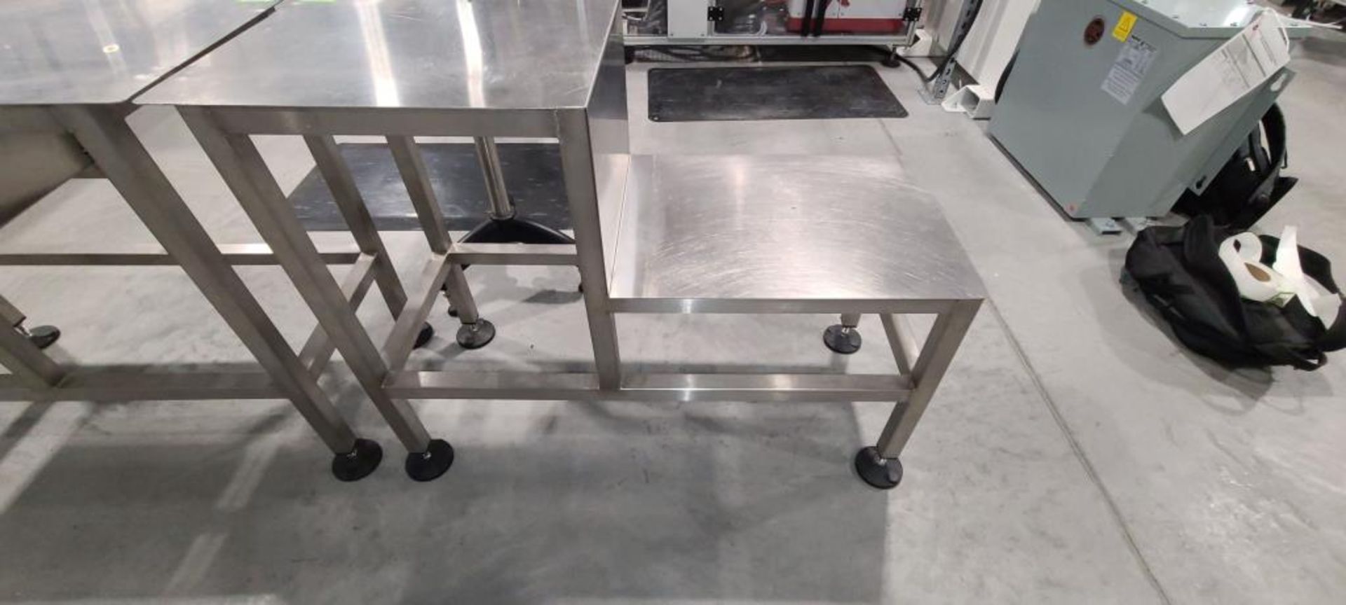 Stainless Steel Two Level Table