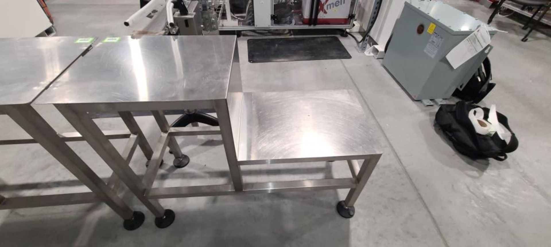 Stainless Steel Two Level Table