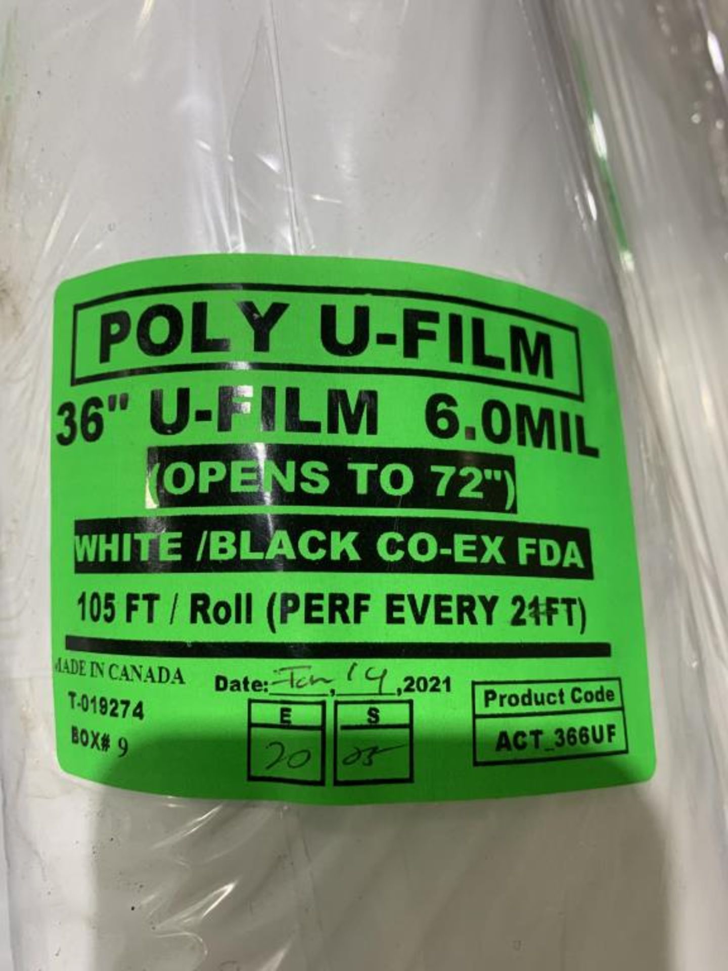 Poly U-Film (White/Black) - Image 4 of 4