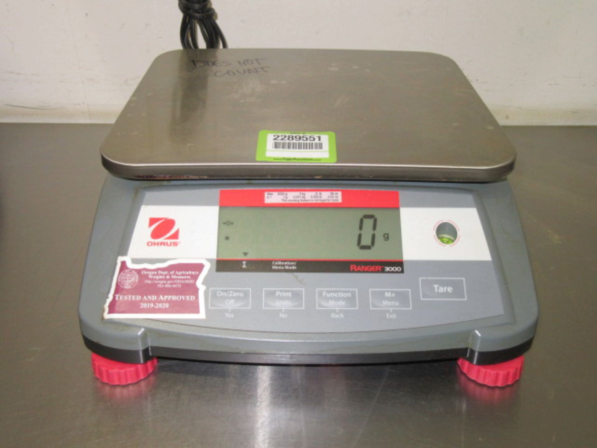 Ohaus Scale