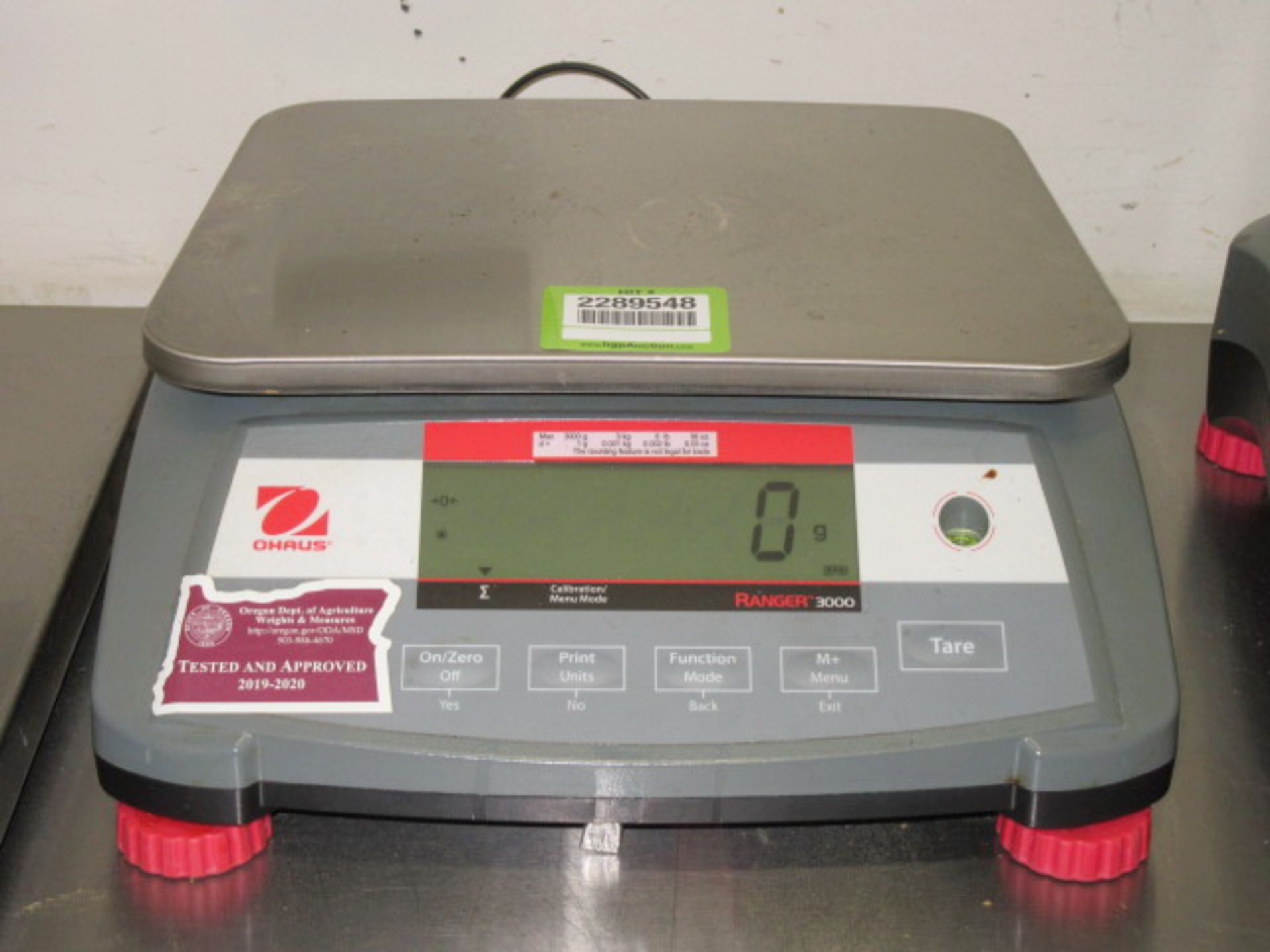 Ohaus Scale