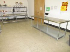 Stainless Steel Tables