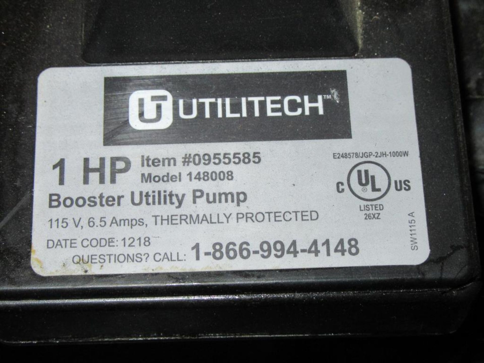 Utilitech Utility Pump - Image 2 of 2