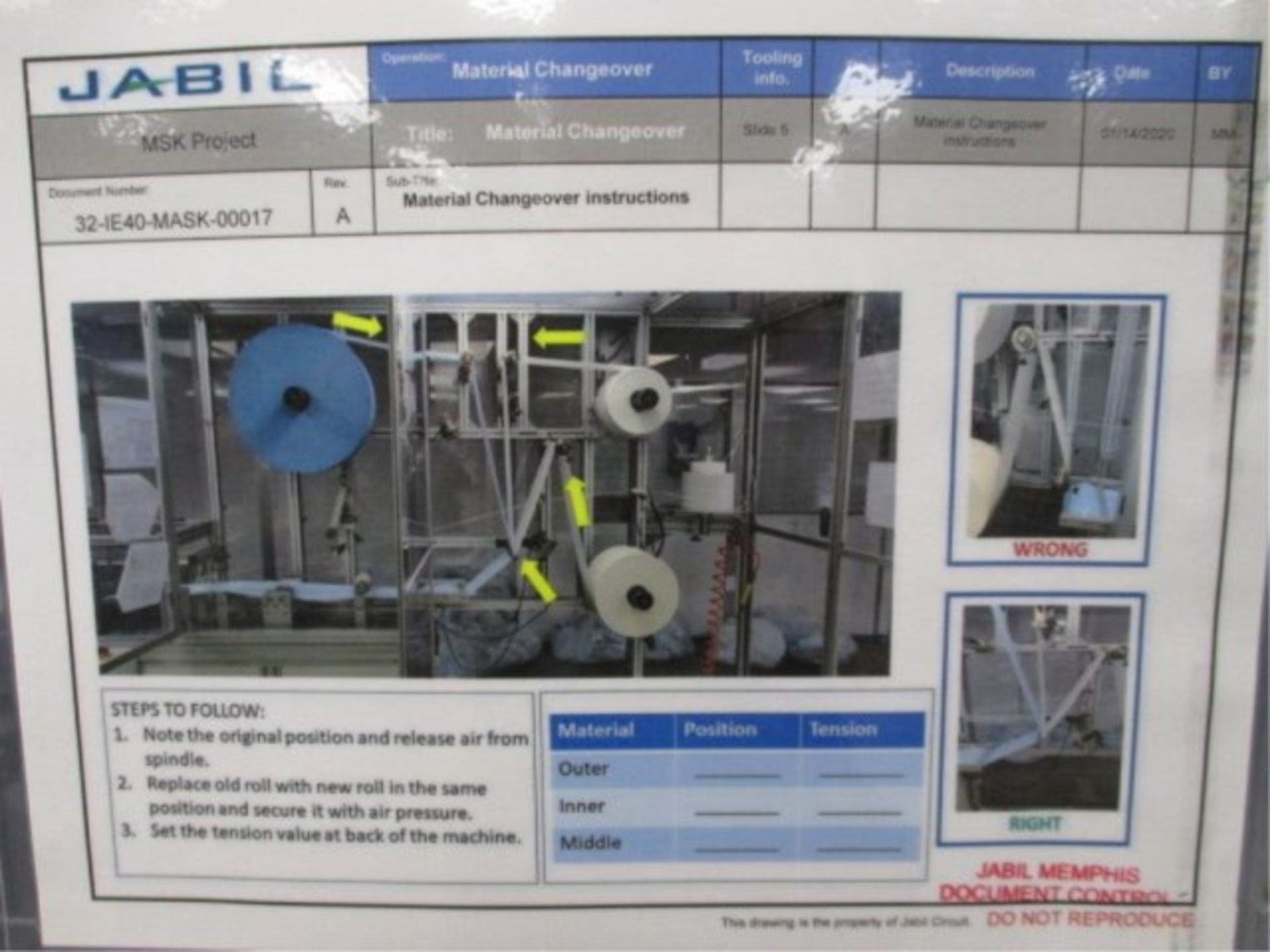 Jabil Mask Machine - Image 4 of 15