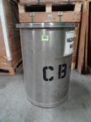 23”X 32” Stainless Steel Container