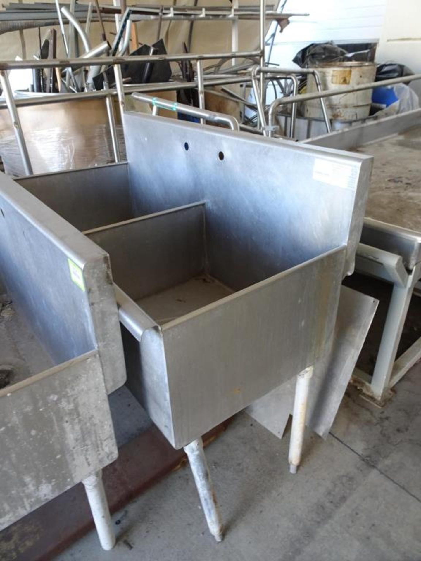 Stainless Steel Shop Sinks - Image 3 of 4