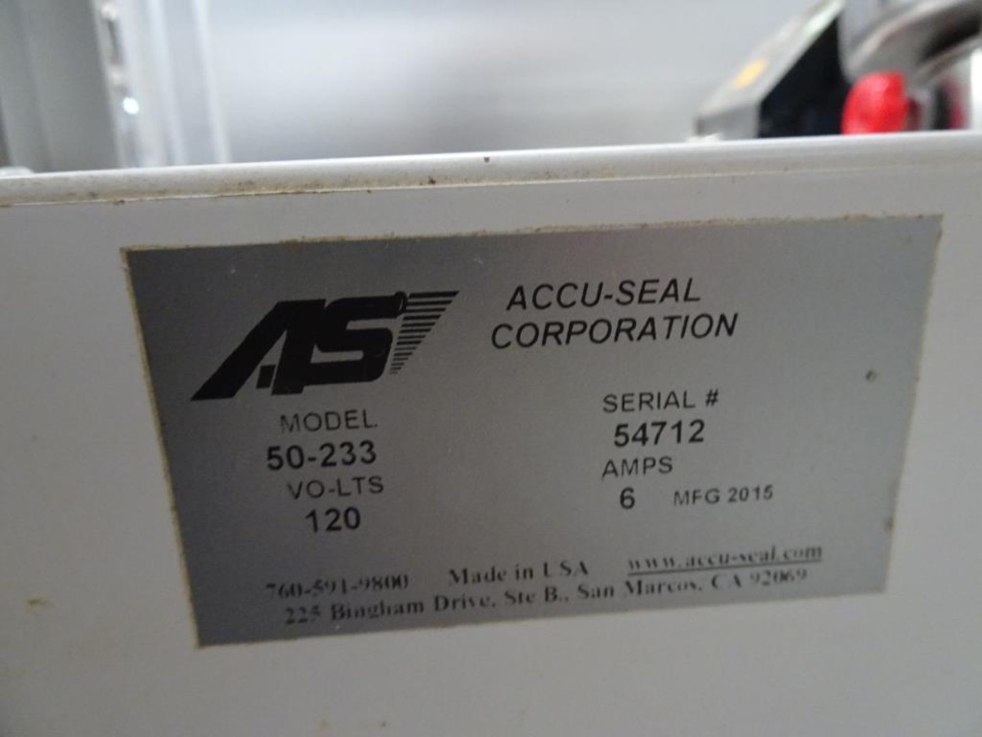 Accu-Seal Constant Heat Sealer - Image 4 of 4