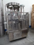 U.S. Bottlers Machinery Filling & Capping Machine W/Elevator