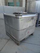 250 Gallon SS316 Material Handling Tote Bin