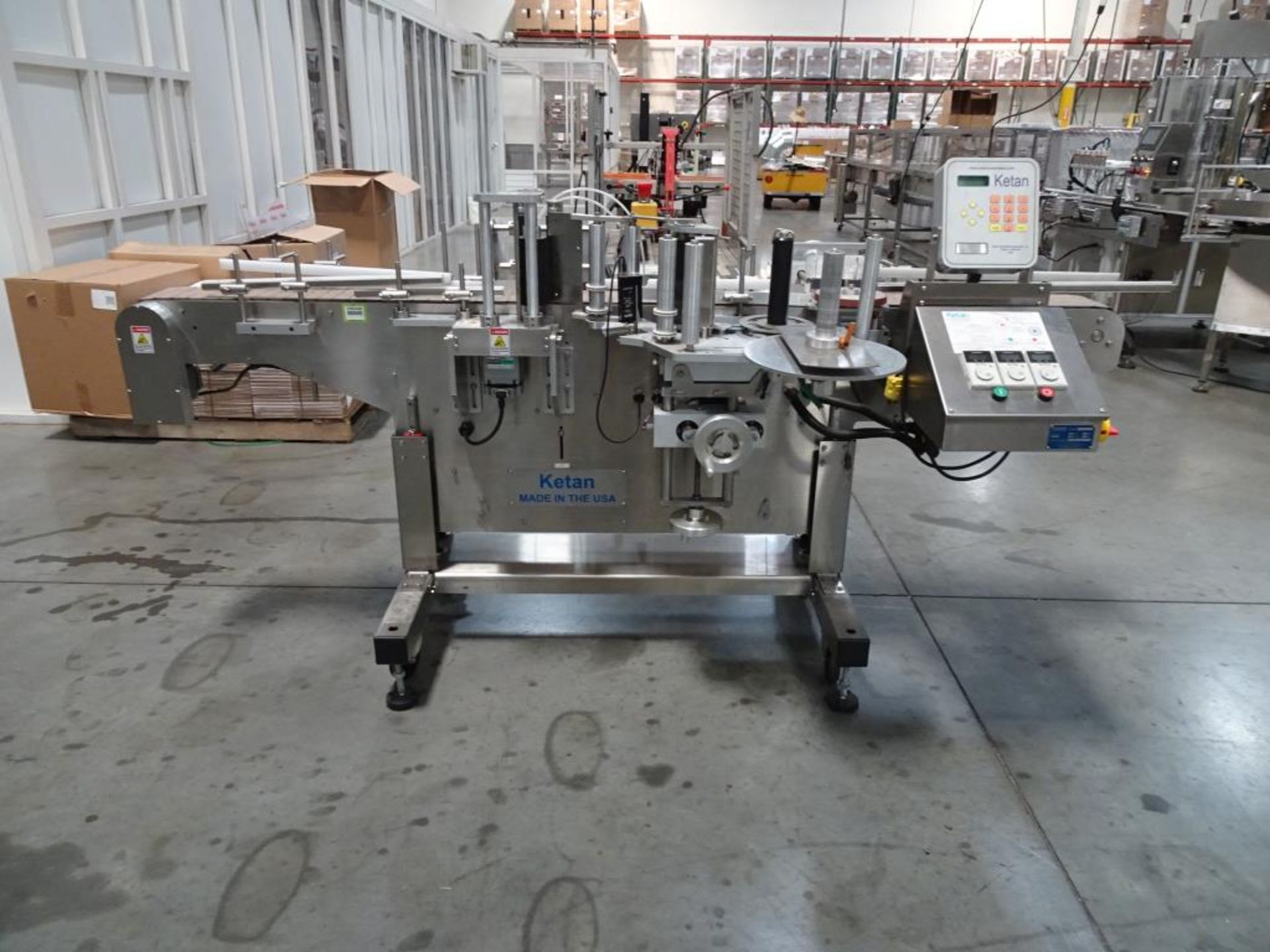 Ketan Bottle Labeling Machine