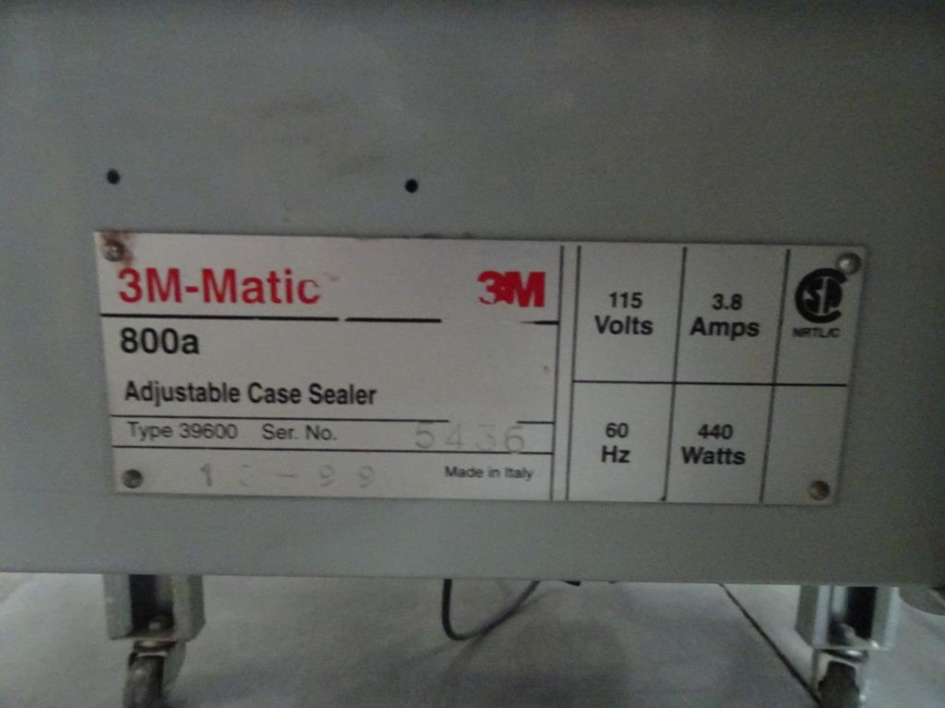 3M Case Sealer Tape Machine - Image 2 of 4