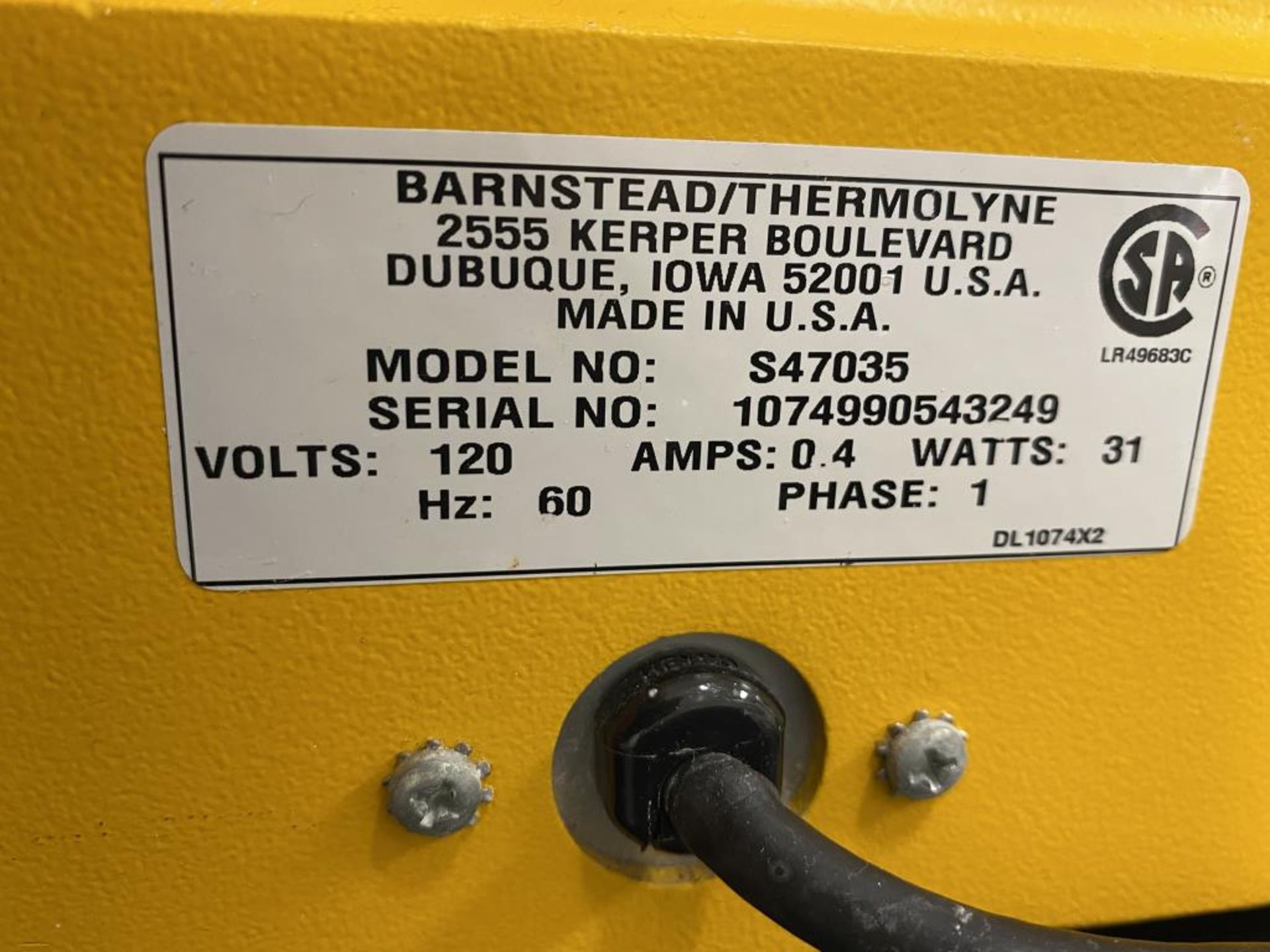 Barnstead/Thermolyne Magnetic Stirrer - Image 5 of 5