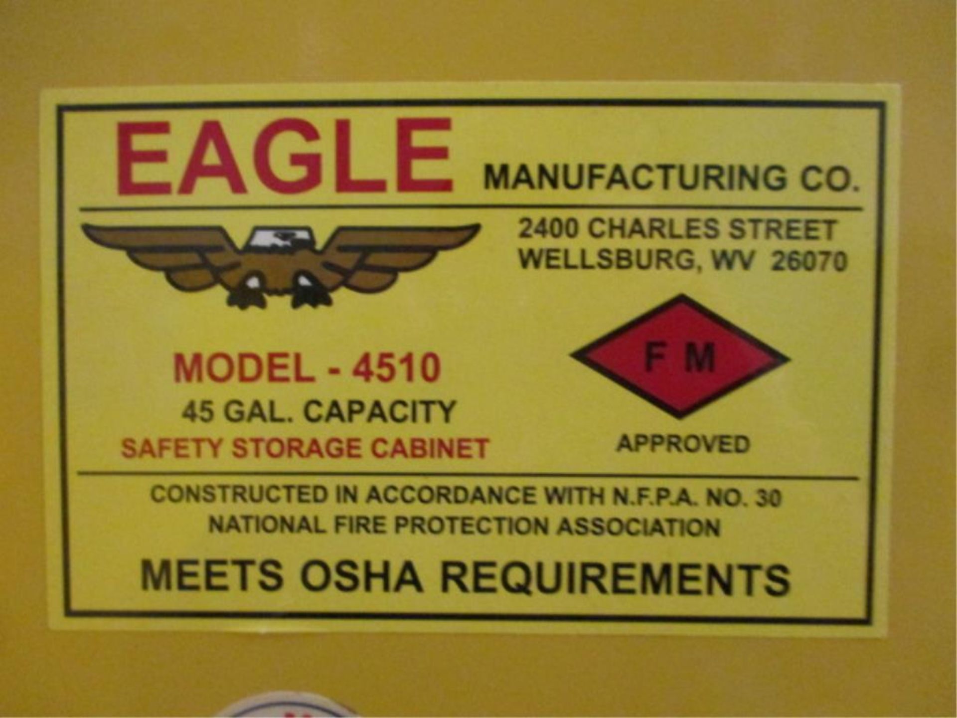 Eagle Flam Cabinet - Image 3 of 3
