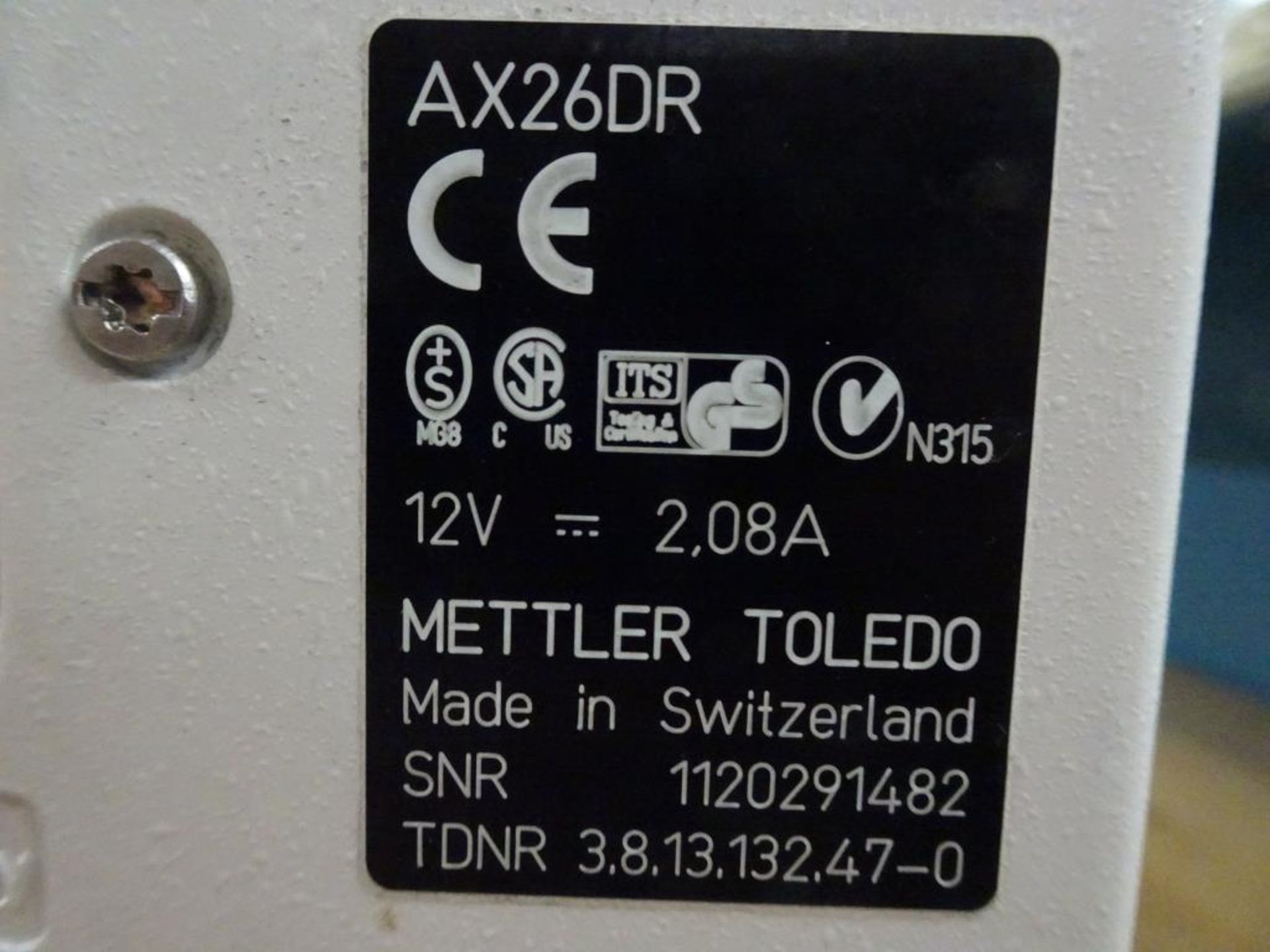 Mettler Toledo Analytic Balance - Image 3 of 3