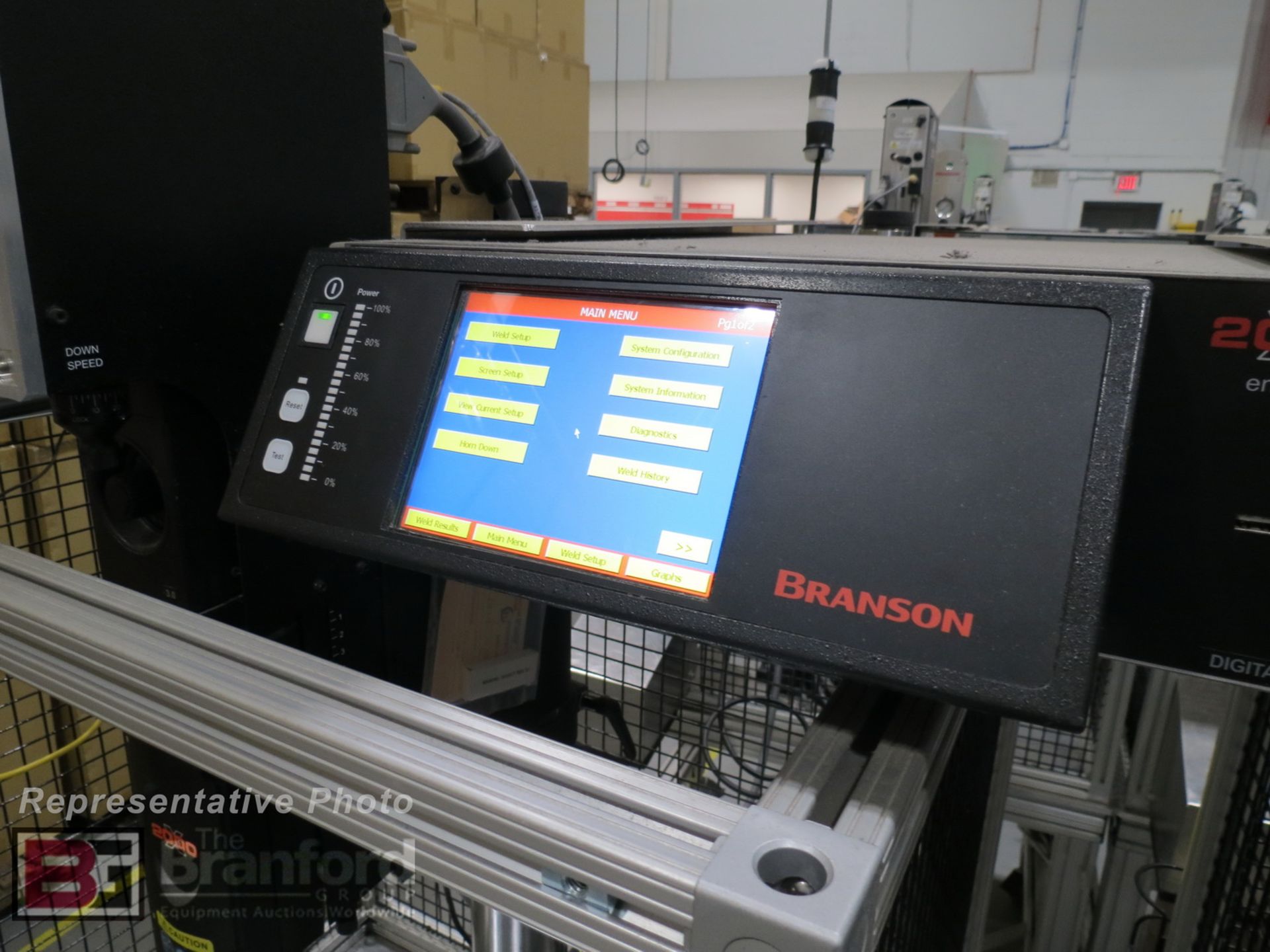 Branson 2000X Series Ultrasonic Plastic Welding System (yr. 2020) - Image 8 of 15