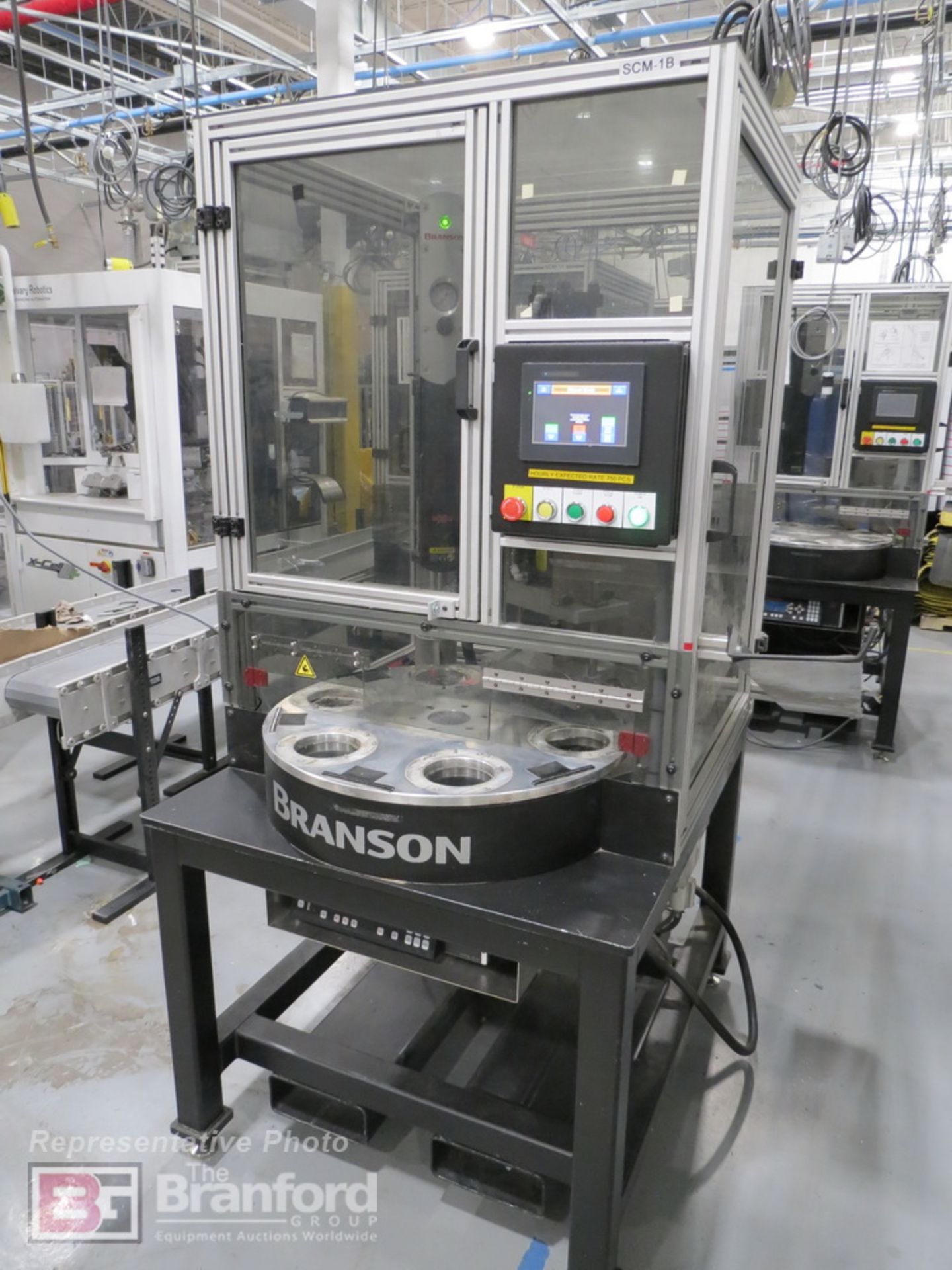 Branson 2000X Series 40 Rotary Ultrasonic Plastic Welding Assembly System (yr. 2020) - Image 2 of 12