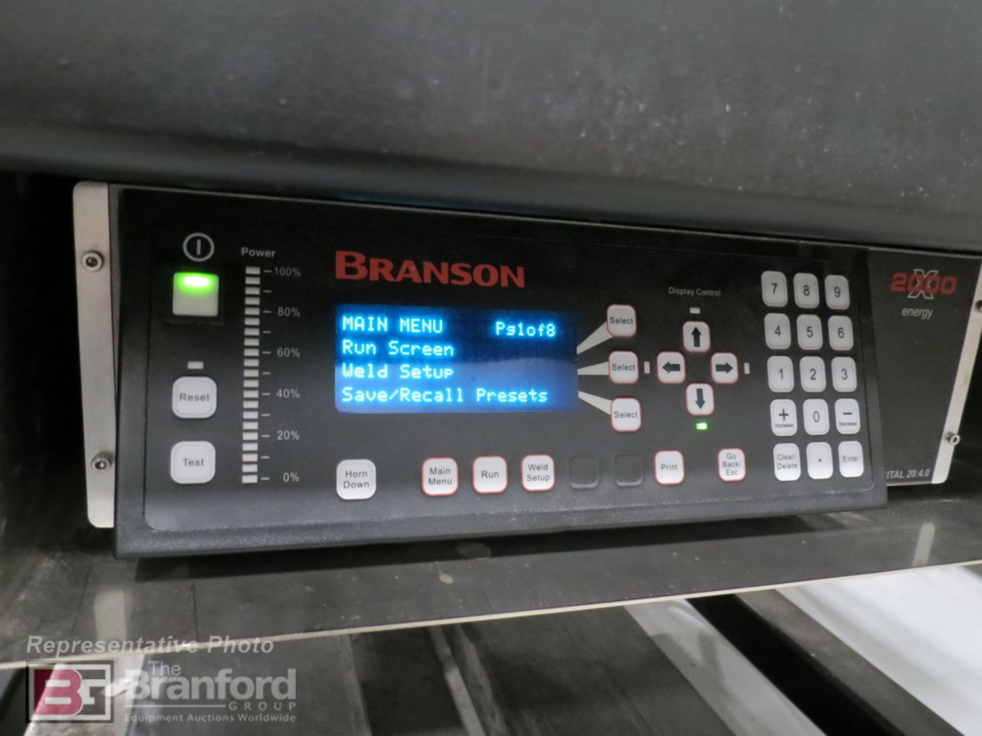 Branson 2000X Series 40 Rotary Ultrasonic Plastic Welding Assembly System (yr. 2020) - Image 6 of 12