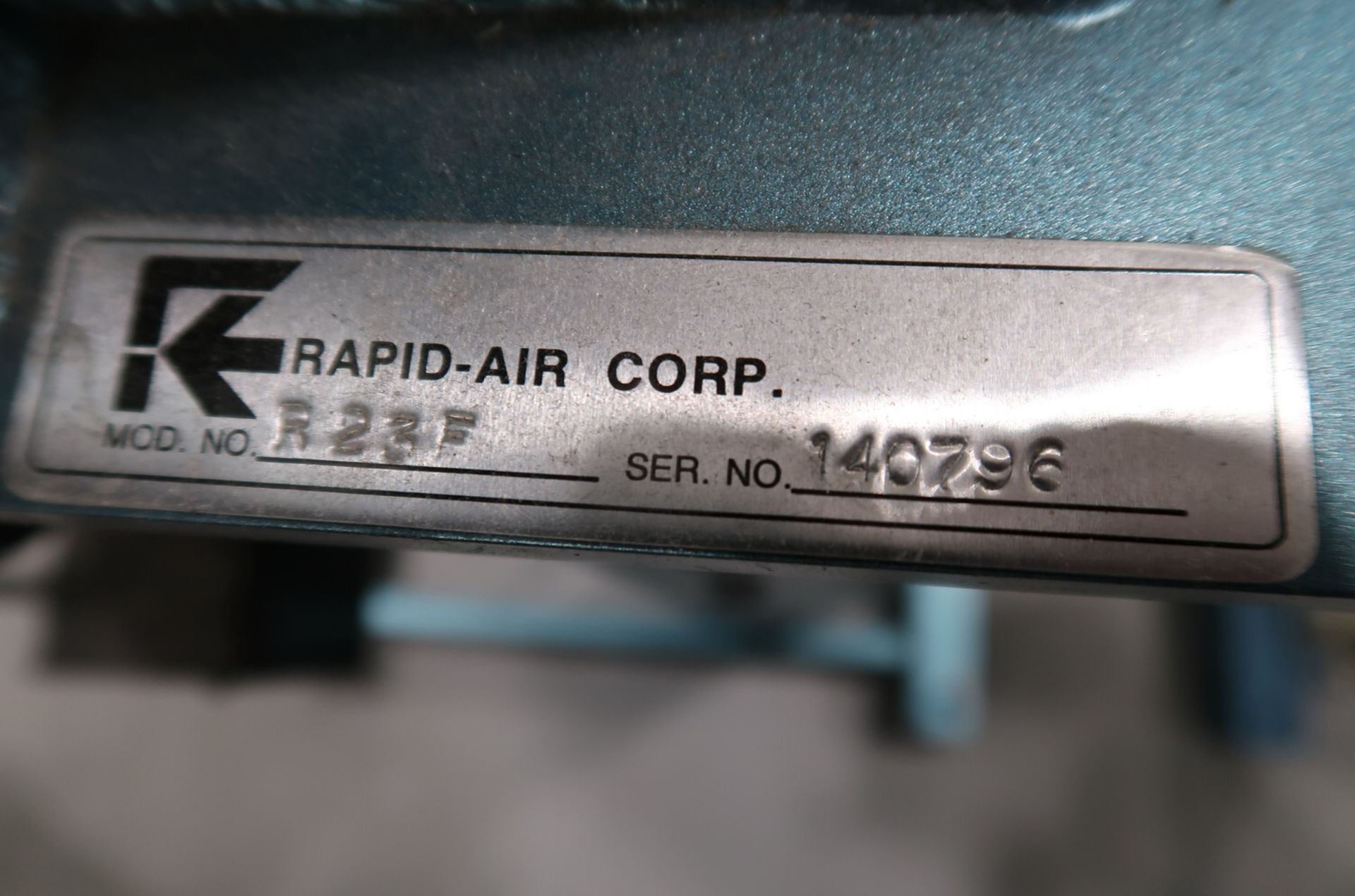 Rapid Air Model R23F 100 Series Fixed Center Stock Reel - Image 7 of 7