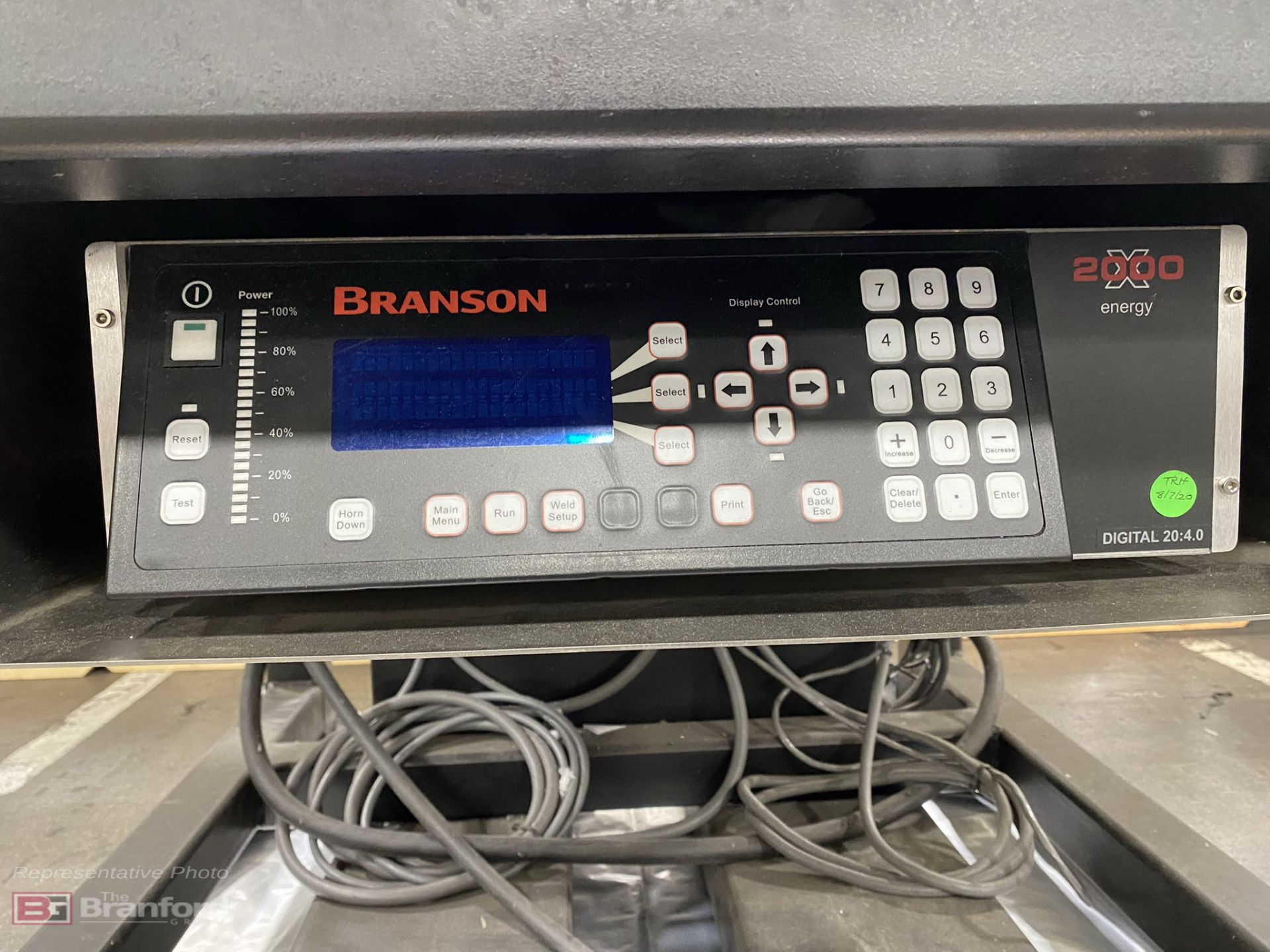 Branson 2000X Series 40 Rotary 'Seal and Cut' Ultrasonic Plastic Welding Assembly System (2020) - Image 11 of 11