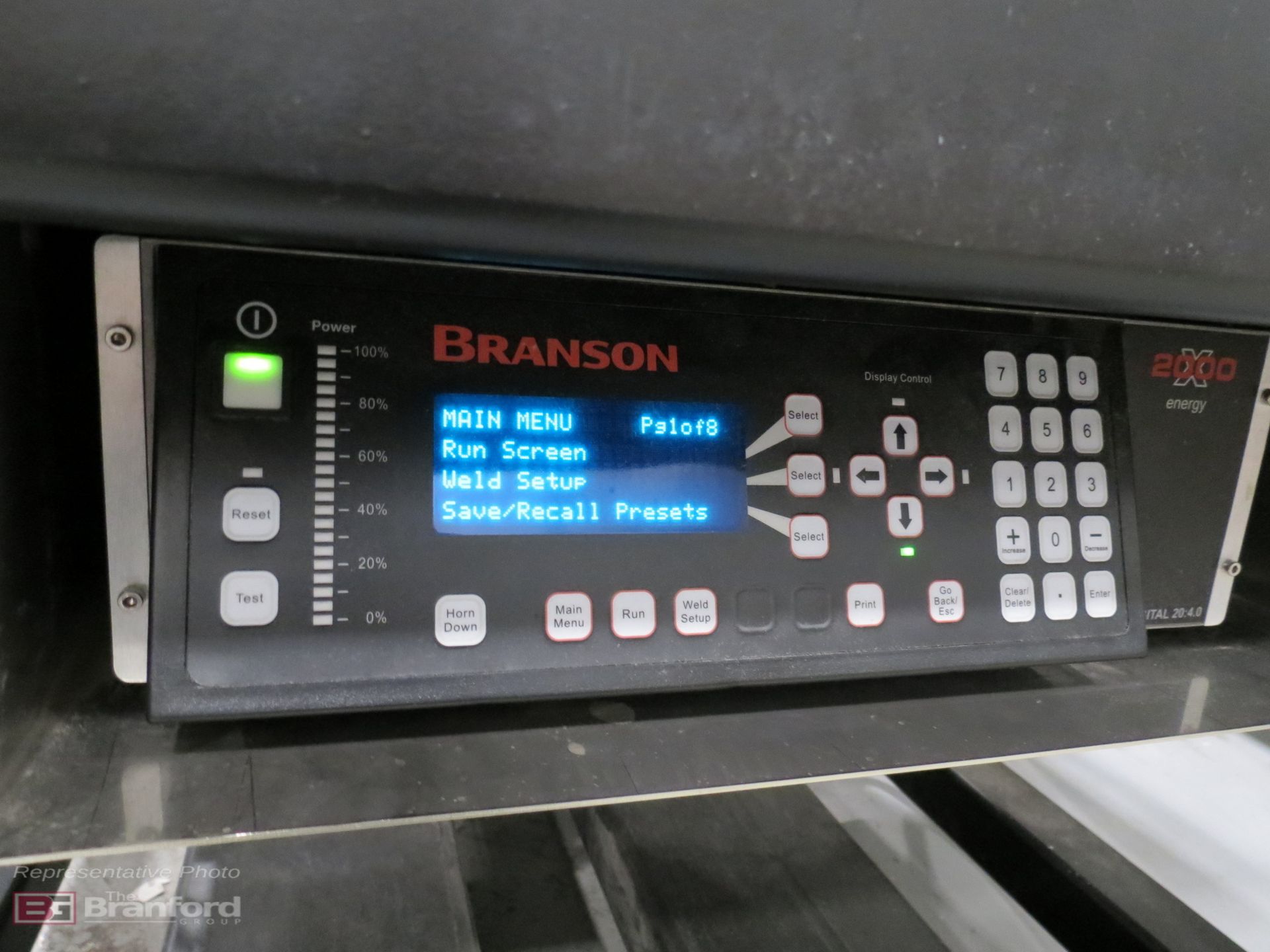 Branson 4000-watt model 2000xeat 20:4.0 Power Supply - Image 2 of 2