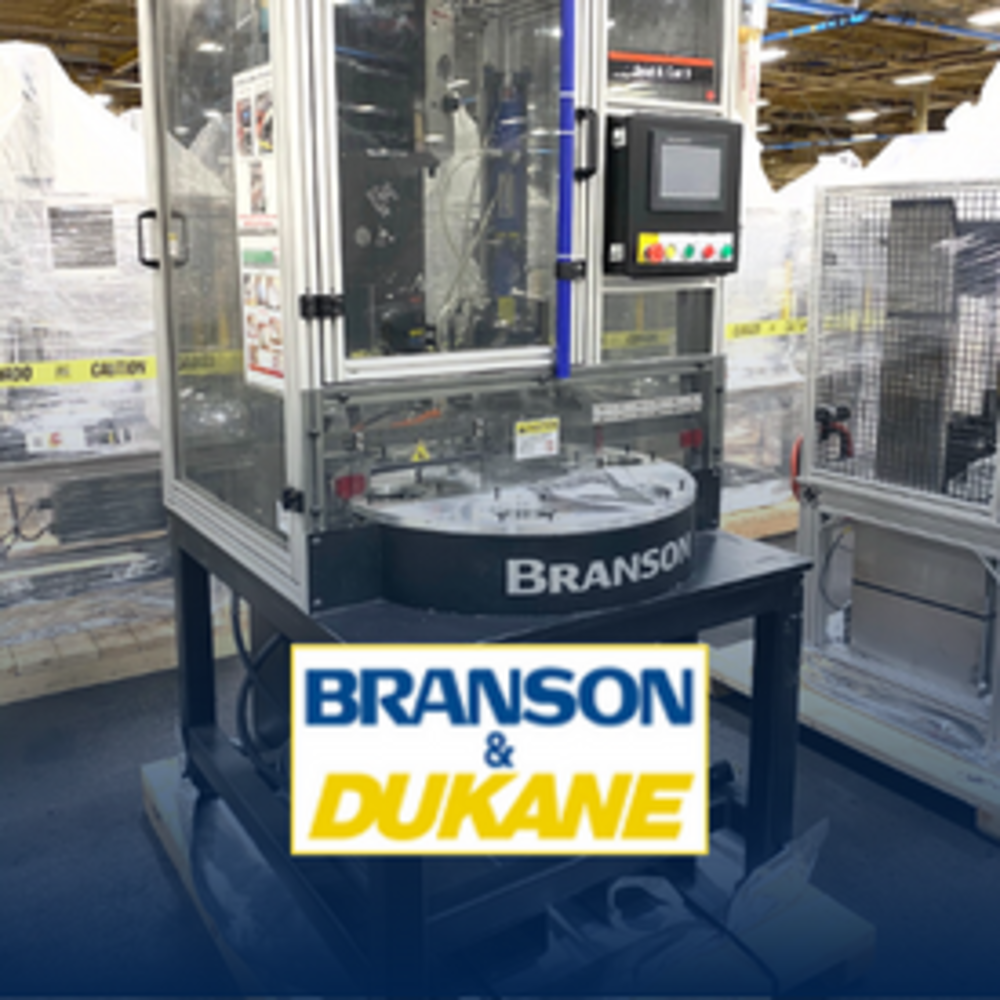 Surplus of Branson & Dukane Ultrasonic Welders