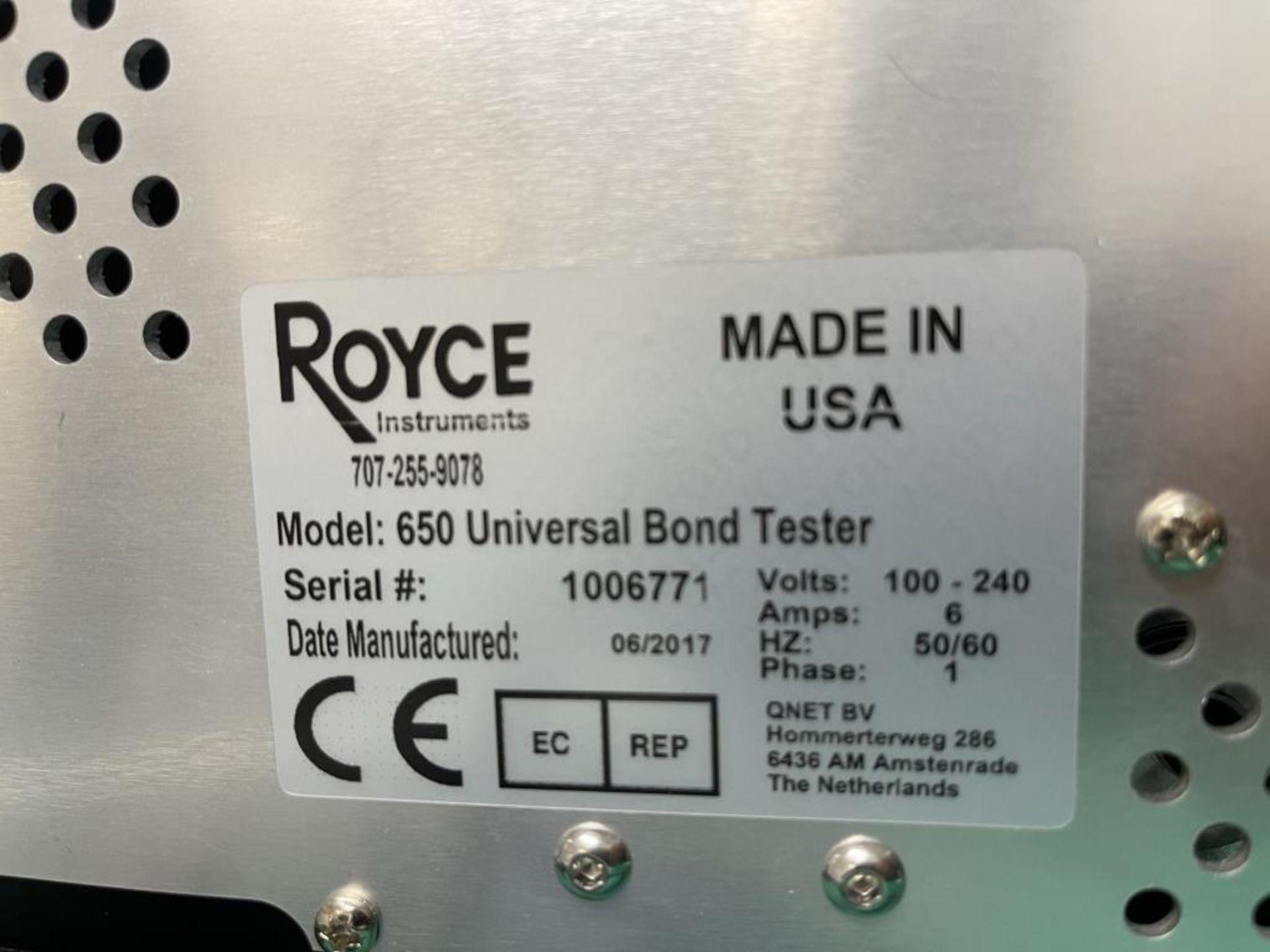 Royce Universal Bond Tester - Image 15 of 16