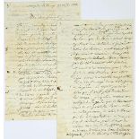 JOSEPH VINOY (1800-1880) Autograph letter signed to General Wimpffen (1811-1884)