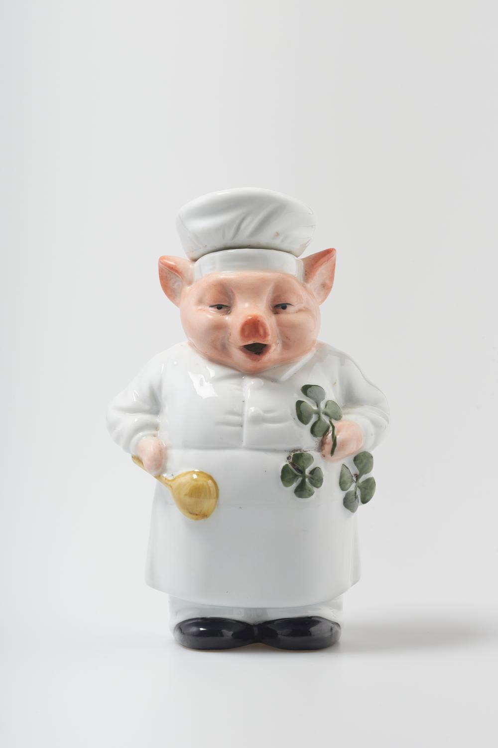 CERAMIC PIG FIGURINE