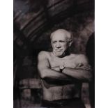 ANDRÉ VILLERS (1930-2016) Portrait of Pablo Picasso