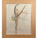 JEAN TOTH (1899-1972) Ballet dancers: 4 watercolours