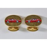 ASPREY TESTAROSSA CUFFLINKS