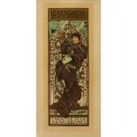 ALPHONSE MUCHA (1860 - 1939) Poster for ‘Lorenzaccio’ in Theatre de la Renaissance