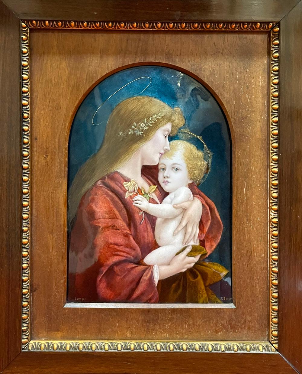 PAUL BONNAUD (1873-1953) Virgin and child