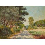 POL PRESSON (XX) Summer Landscape in the South of France