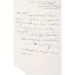 ERNEST HEMINGWAY (1899-1961) Signed autograph letter & envelope, to Richard ARMSTRONG in Havana.
