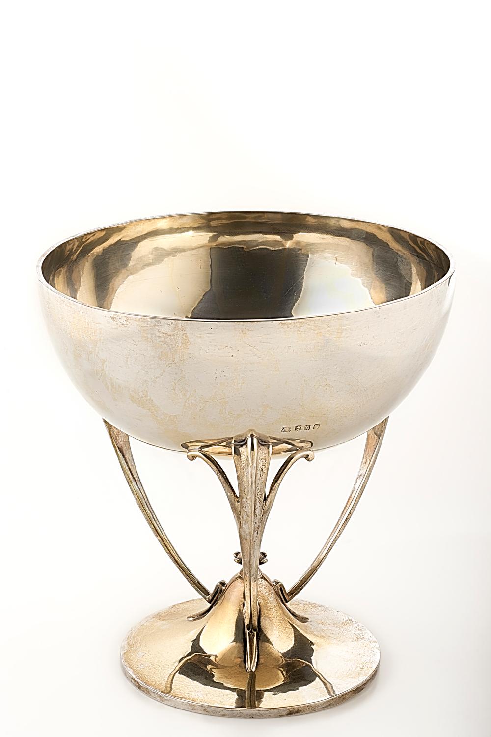 EDWARD & SONS SILVER PRESENTATION BOWL - Image 2 of 5