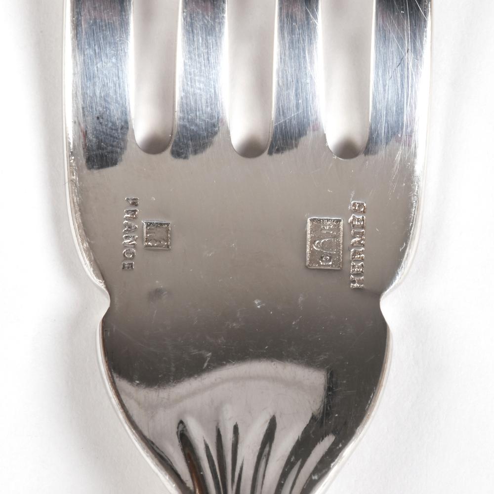 HERMÈS SILVER-PLATED CUTLERY SET ‘MOISSON’, 114 pieces - Image 3 of 5