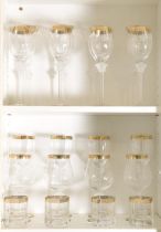 VERSACE ROSENTHAL LOT OF 24 MEDUSA GLASSES