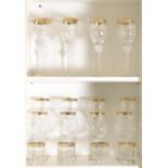 VERSACE ROSENTHAL LOT OF 24 MEDUSA GLASSES