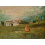 ARNALDO NUSSI (1902-1977) Landscape in Val Brembana