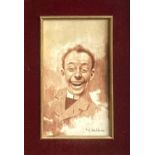 EDOARDO DALBONO (1841-1915) Portrait of a man laughing