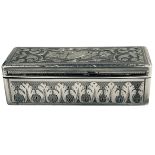 SILVER SNUFF BOX