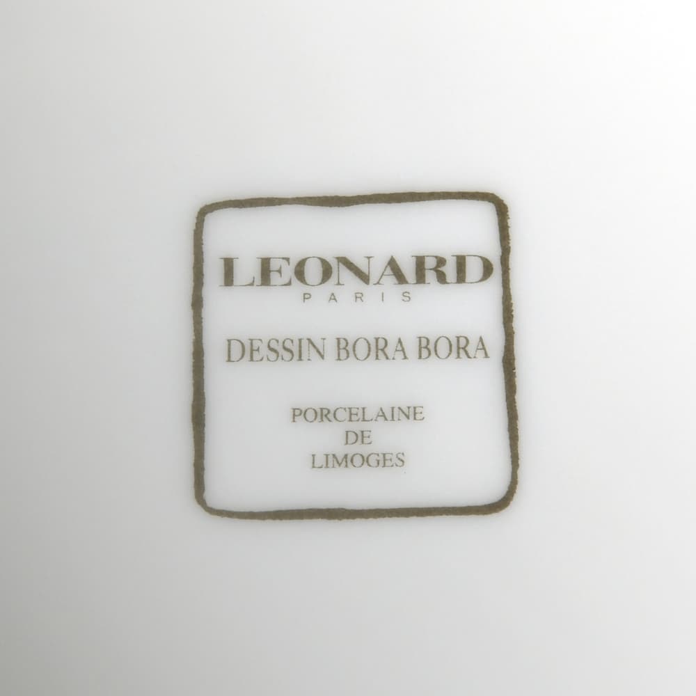 LEONARD PARIS ‘BORA BORA’ LIMOGES PORCELAIN TABLE SERVICE, 125 pieces - Image 9 of 9